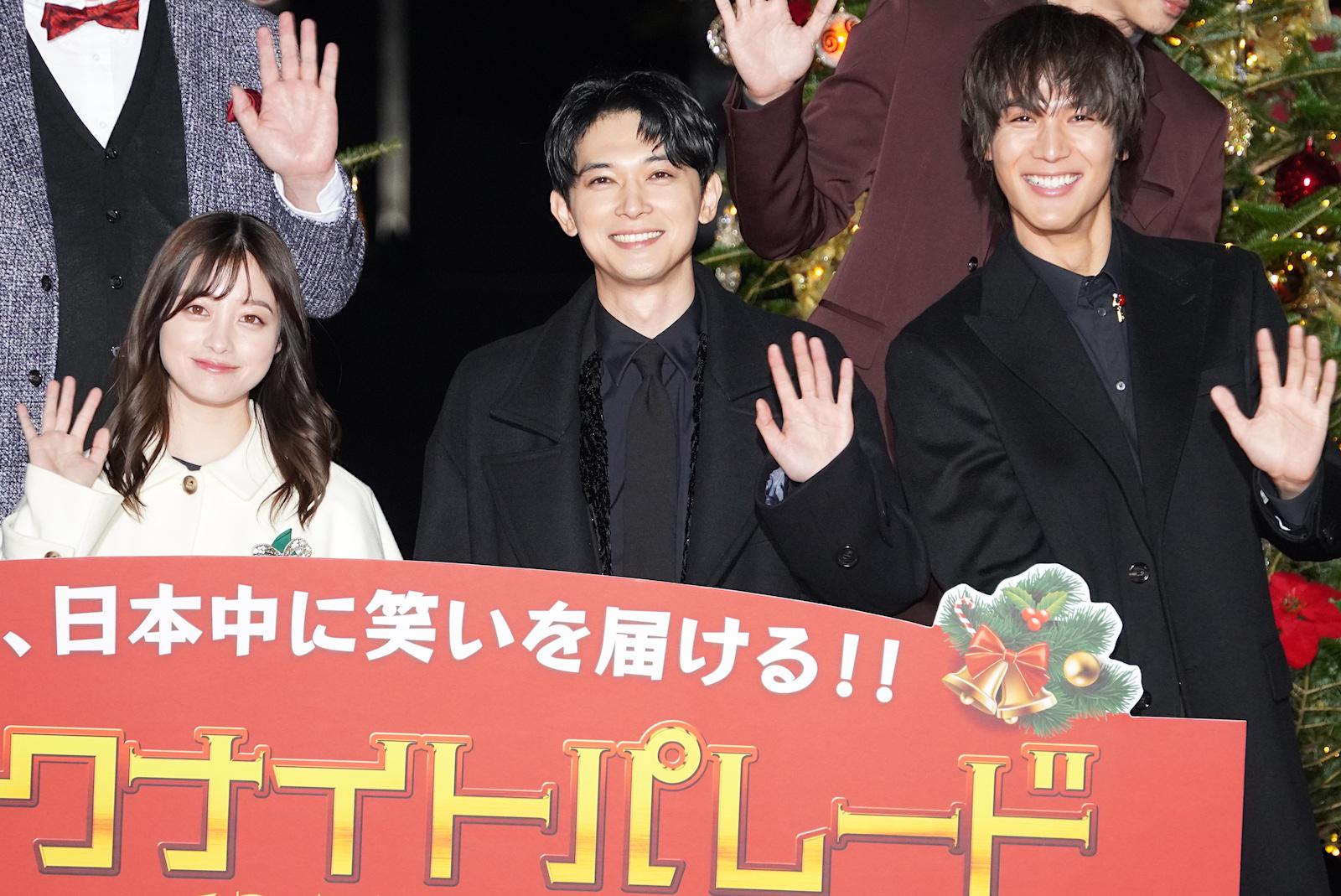 吉沢亮「クリスマスは“ぼっち”でしょ？」といじられ必死に否定！橋本環奈は“変顔”アピール、中川大志もチャラ男を熱演(MOVIE WALKER PRESS)