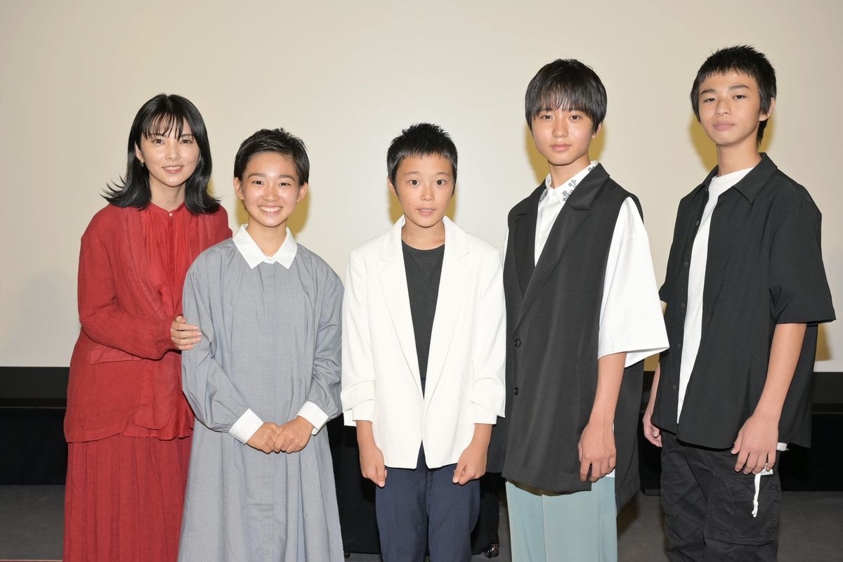 田中麗奈、主演子役・小林優仁から「トム・クルーズのよう」と例えられ、「最高！」と笑顔(サンケイスポーツ)
