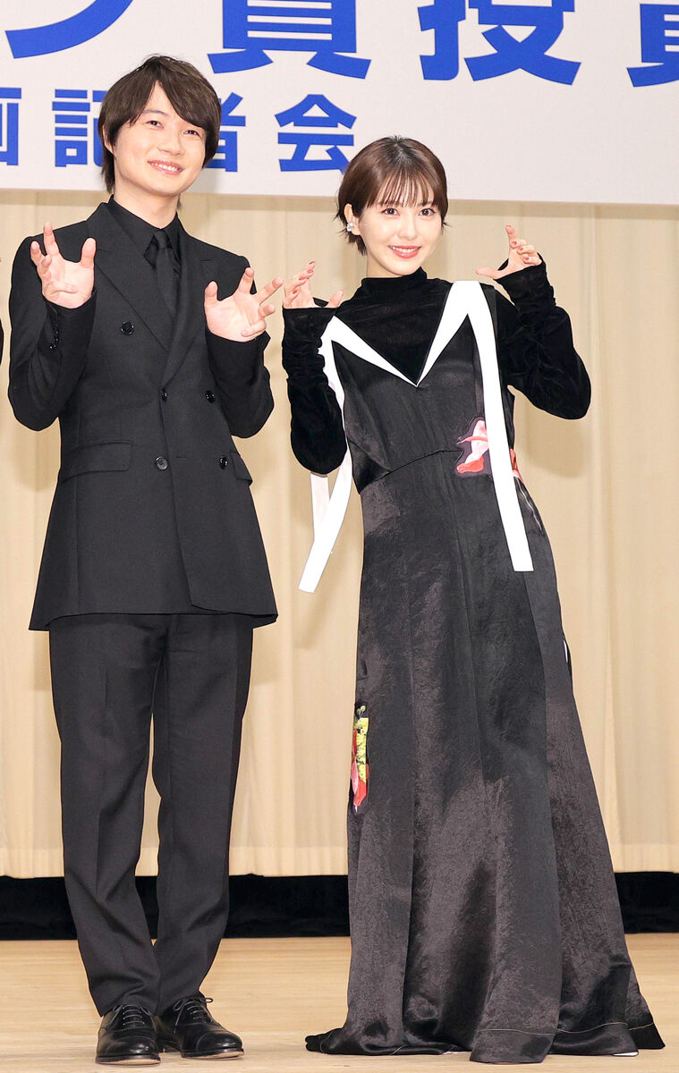 神木隆之介、ブルーリボン賞授賞式で「らんまん」タッグ再び　浜辺美波と“夫婦漫才”「芸事の道真っすぐ」(スポーツ報知)