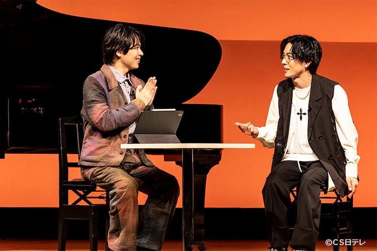 中川晃教が“やっとお招きできる”と喜び、屋良朝幸が「Live Music Studio」第15回に出演(ステージナタリー)