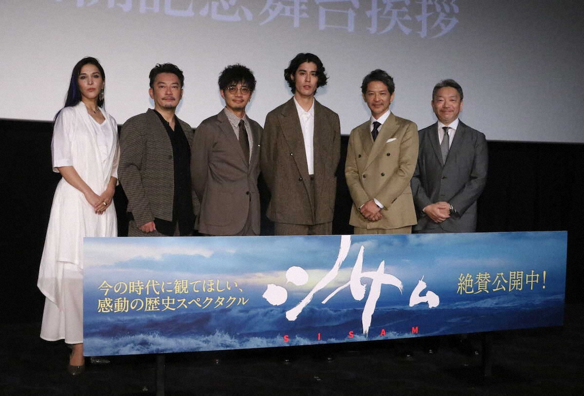 緒形直人　寛一郎を絶賛「持っている華がある」　映画「シサム」公開初日舞台あいさつで(スポニチアネックス)