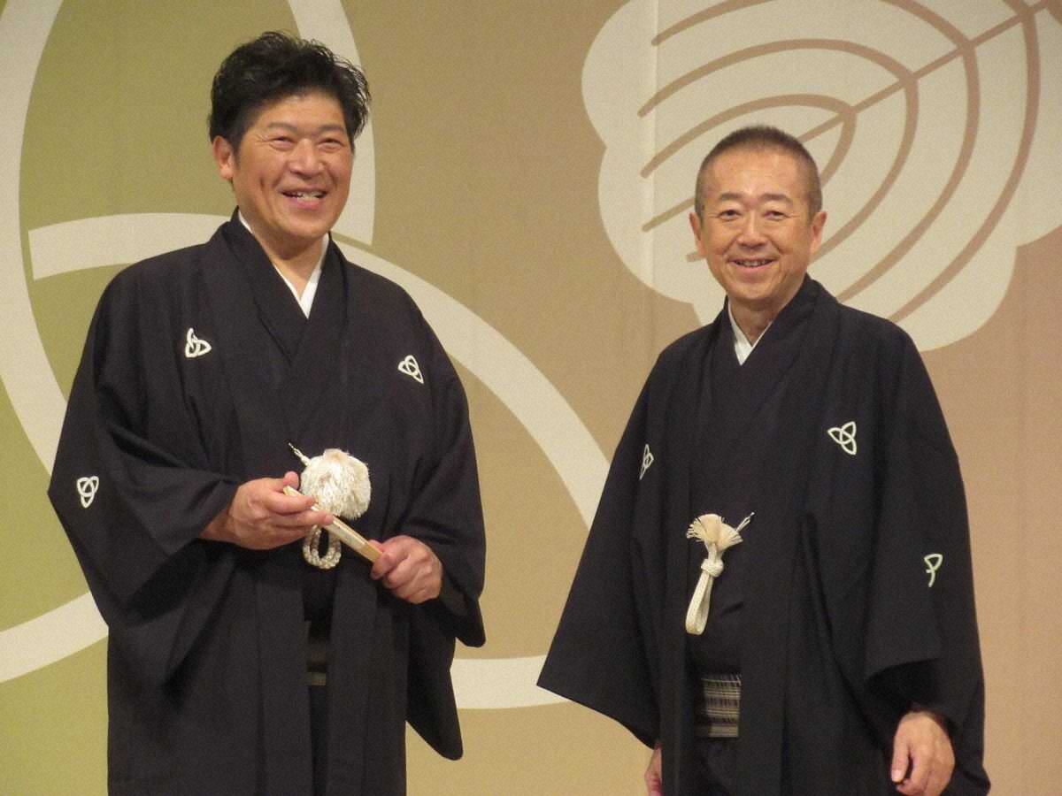 桂梅枝＆慶枝がW襲名披露公演　鳥取県八頭町観光大使の慶枝は自民党新総裁とも縁あり(スポニチアネックス)