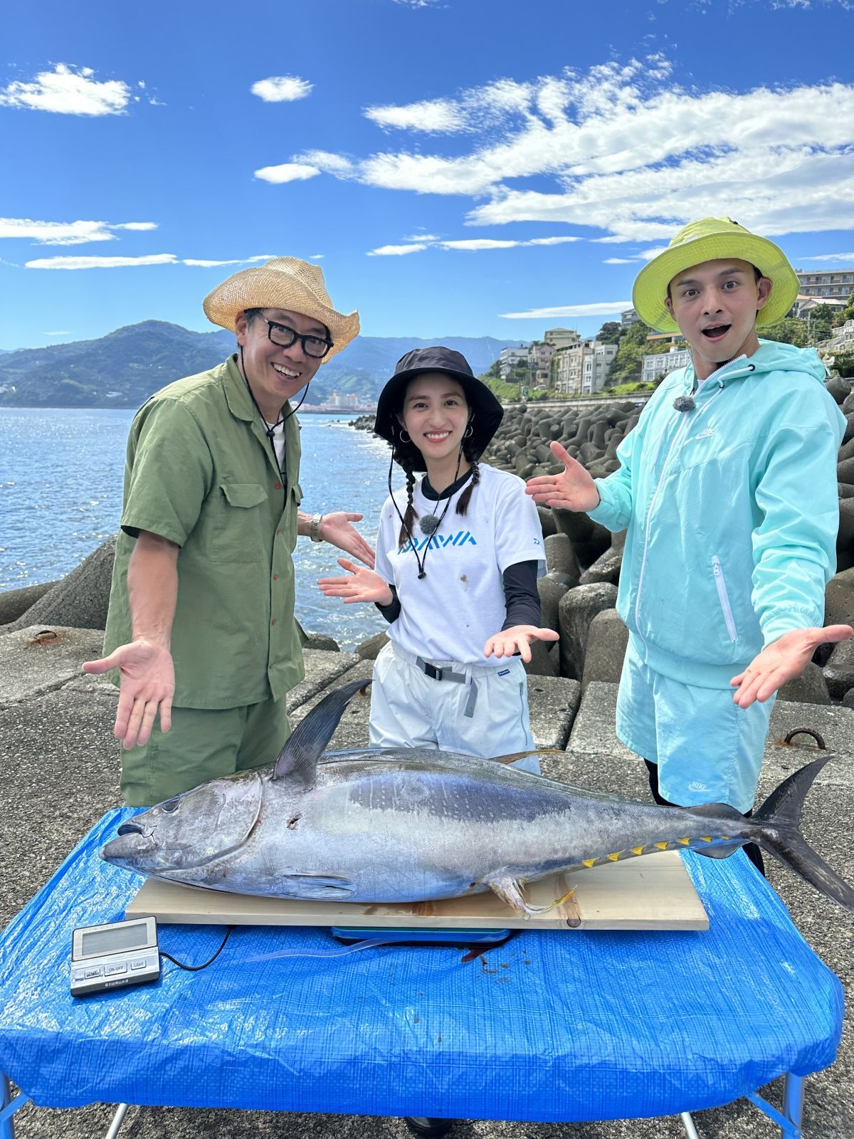 堀田茜、巨大マグロの釣り上げに成功! 運や根性に共演者感嘆「幸運の女神」「すごい」(マイナビニュース)