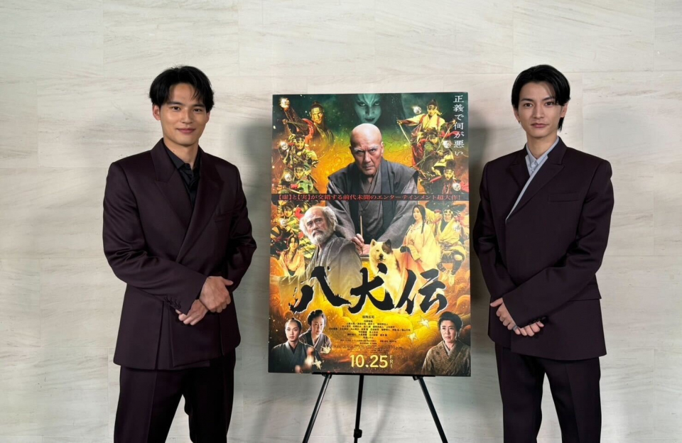 渡邊圭祐、水上恒司らキャスト陣も圧倒された　『八犬伝』芳流閣シーンのVFXメイキング映像解禁(オリコン)