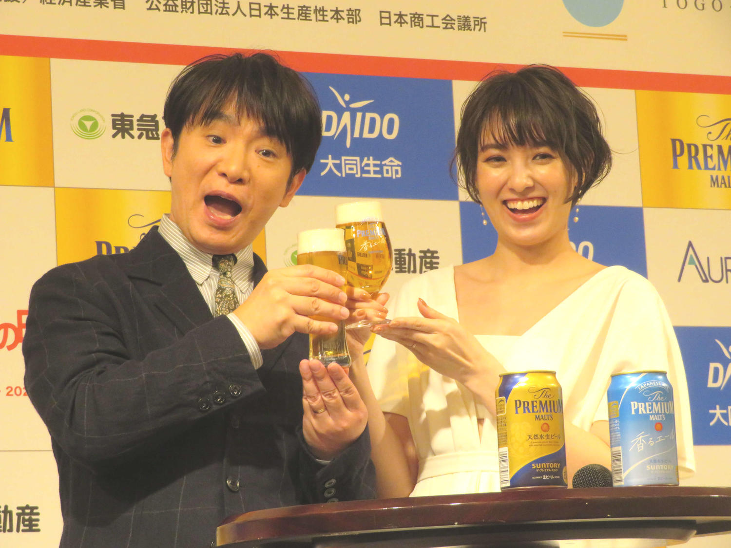 愛膨らむ濱口優＆南明奈「いい夫婦　パートナー・オブ・ザ・イヤー」選出「とったどー！」歓喜の声(日刊スポーツ)