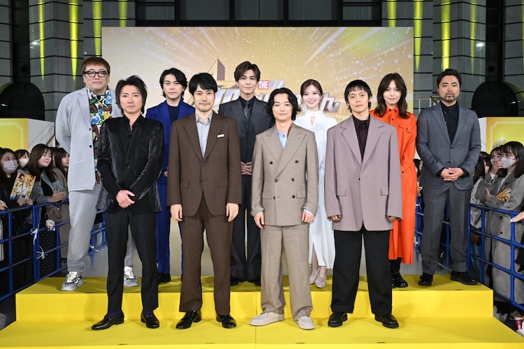 【イベントレポート】「聖☆おにいさん」松山ケンイチ、染谷将太ら10名が集結　藤原竜也は「神づいてる」(映画ナタリー)