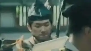 戦に向かう武士たち