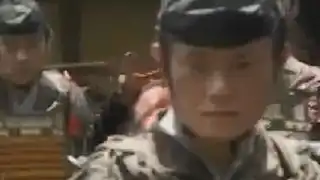 御所を守る北条泰時軍の武士