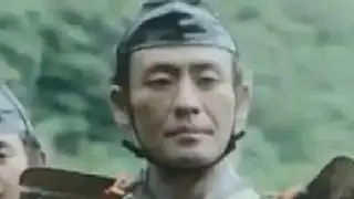 泥酔する北条泰時を見守る武士たち