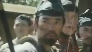 北条泰時軍と交戦する武士