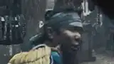 籠城する武士